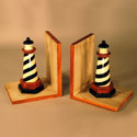 Lighthouse Bookends