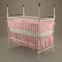 Aristocratic Elegance Iron Crib