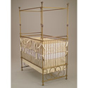 Treasures Iron Canopy Crib
