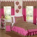 Cheetah Pink Twin Bedding Set
