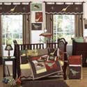 Dinosaur Land Crib Bedding Set