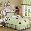 Ladybug Parade Twin Bedding Set