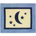 Stars and Moons Floor Rug
