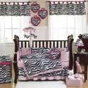 Zebra Crib Bedding Set