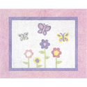 Dancing Butterfly Accent Rug