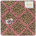 Cheetah Pink Memo Board