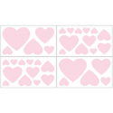 Pink Heart Wall Decal