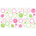 Pink Circles Wall Decal