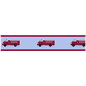 Fire Truck Wallpaper Border