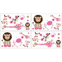Jungle Friends Wall Decal