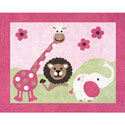Jungle Friends Accent Rug