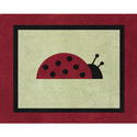 Ladybug Parade Accent Rug