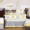 Mod Garden Crib Bedding Collection