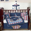 Nautical Nights Crib Bedding
