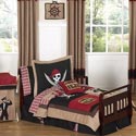 Pirate Treasure Cove Toddler Bedding