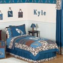 Surf Blue Twin/Full Bedding