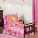 Surf Pink Toddler Bedding