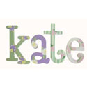 Kate's Garden Whimsical  Letters