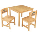 Personalized Natural Aspen Table and Chair Set 