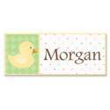 Personalized Ducky Canvas Art- 10