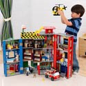 Everyday Heroes Police and Fire Station Set