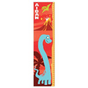 Personalized Red Dinosaur Growth Chart