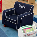 Personalized Blue Toddler's Laguna Chair