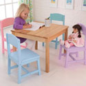 Seaside Table and 4 Chair Set