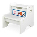 Sports Initial Two Step Stool