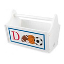 Sports Initial Toy Caddy