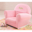 Personalized Velour Rocker