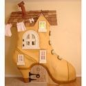 Whimsical Shoe Armoire