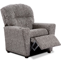 Leopard Recliner with Cup Holder
