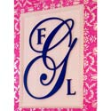 Elegant Wooden Wall Monogram