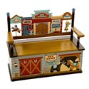 Wild West Toy Box Bench