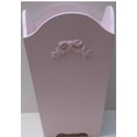 Pretty Pink Wastebasket