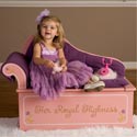 Princess Fainting Couch with Storage