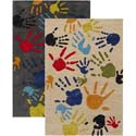 Finger Paint Rug