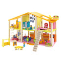Large Furnished Mod Dollhouse
