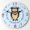 Owl Clock
