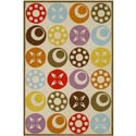 Delightful Disc Rug