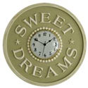 Sweet Dreams Wall Clock