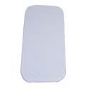 Natural Cotton Bassinet Mattress with Organic Coverlet