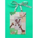 Zanzibar Canvas Wall Letters