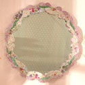 Mosaic Scalloped Mirror