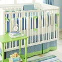 Boardwalk 3 Piece Crib Bedding Set