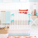 Personalized Carnival Baby Crib Bedding