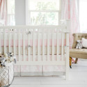 Personalized Cross My Heart Crib Bedding