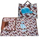 Camouflage Blue Skateboard Nap Bag 