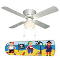 Little Boys Pirate Island Ceiling Fan